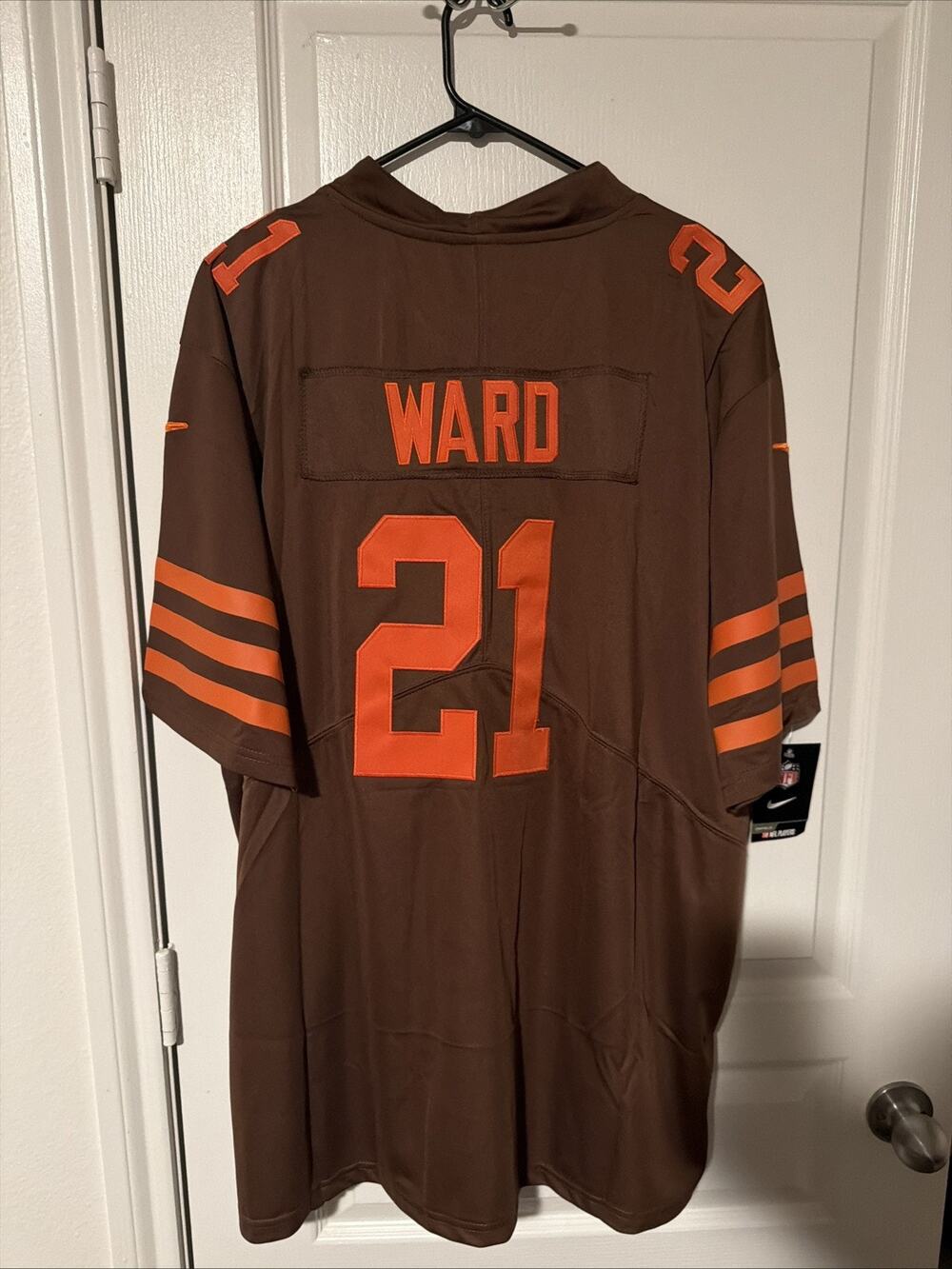 DENZEL WARD NIKE ON FIELD 2XL JERSEY STICHED CLEVELAND BROWNS